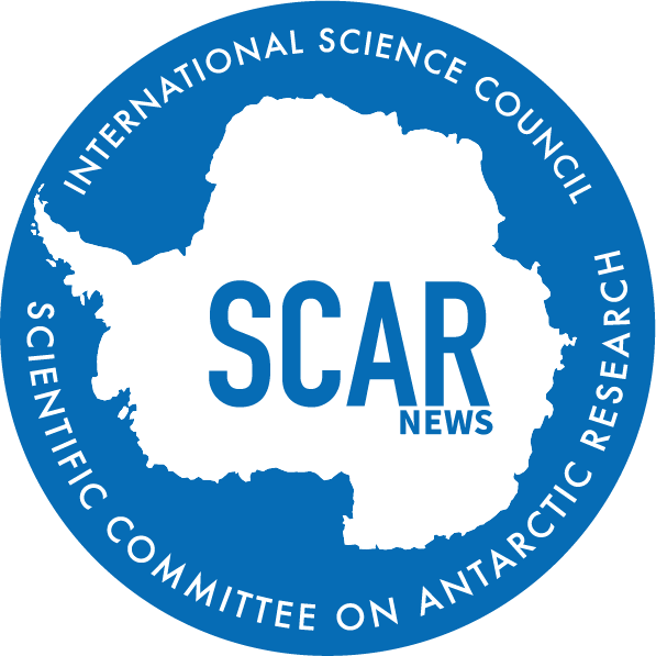 SCAR logo news blue