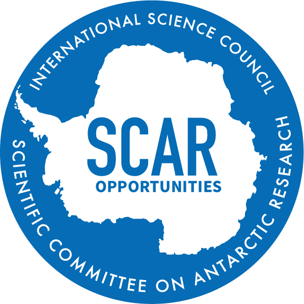 SCAR logo opportunities blue