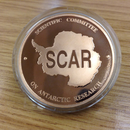 SCAR medal obverse
