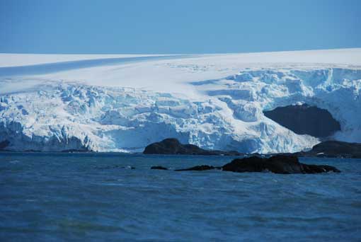 Francisco Fernandoy ice shelf edge