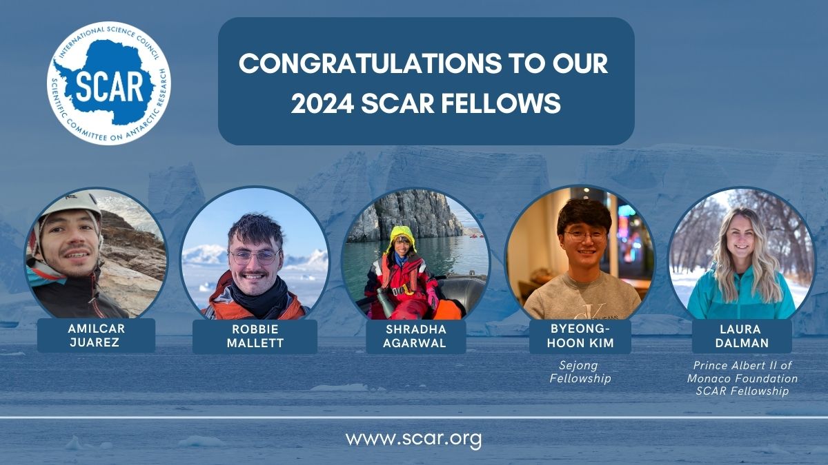 SCAR 2024 Fellowship awards announced | SCAR
